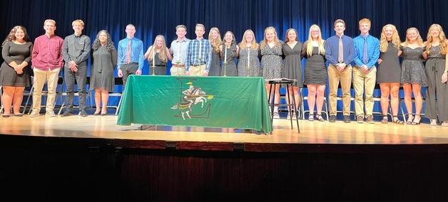 2022 NHS Inductee Ceremony