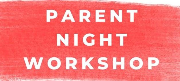 Parent Night Workshop to be held on Nov. 14