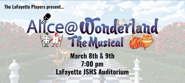 'Alice @ Wonderland' Musical March 8 and 9