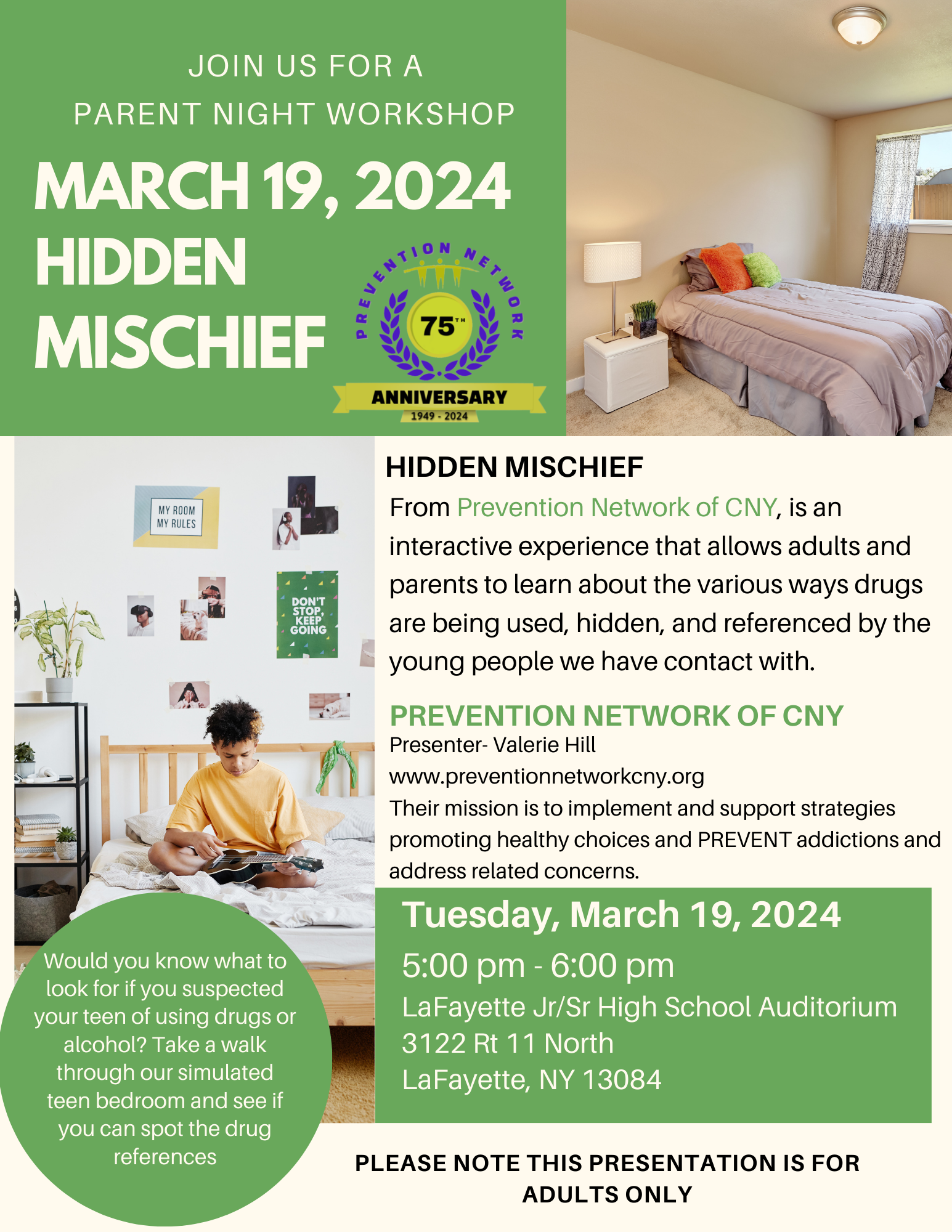 lafayette to host hidden mischief event on march 19